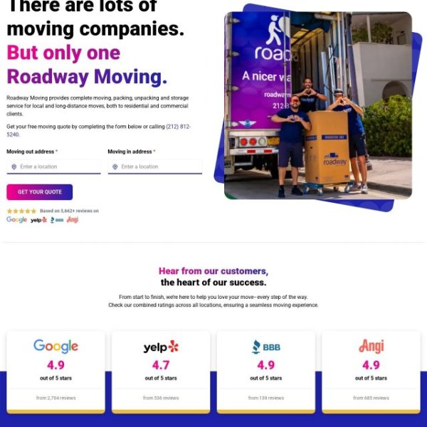 Roadway Moving