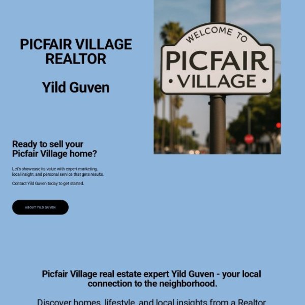 PICFAIR VILLAGE REALTOR  Yild Guven