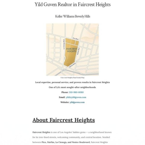 Faircrest Heights Realtor