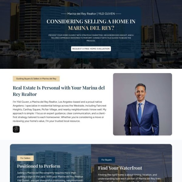 Marina del Rey Realtor Yild Guven