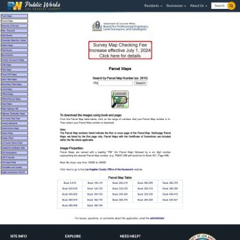 Property Line & Parcel Maps