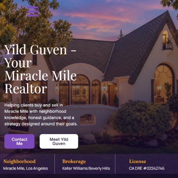 Miracle Mile Realtor - Yild Guven