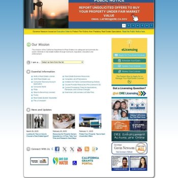 CA Department of Real Estate
