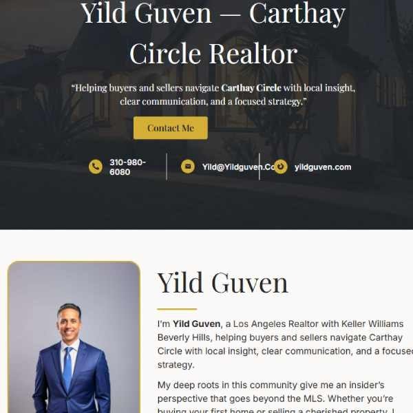 Carthay Circle Realtor Yild Guven