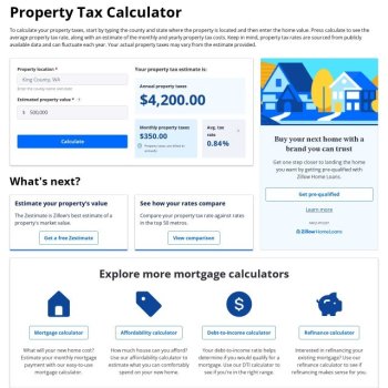 Property Tax Calculator